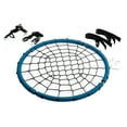 thumbnail image 4 of 40" Hammock Superior Load-bearing Spider Web Design Multi-seater Indoor & Outdoor use kids Round sport Swing Hanging Chair for Summer Winter Camp Base Park, 4 of 5