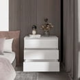 thumbnail image 3 of FM FURNITURE Avra 3 Drawer Dresser, Manufactured Wood Top and Front Chest of Drawers, 3 of 8