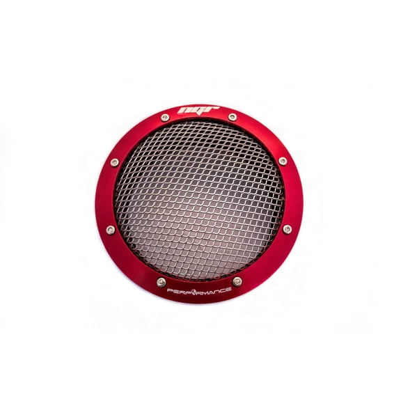 NGR Turbo Guard Drag Edition - Red One Piece Turbo Filter, Fits 3" or 2.5" with Included Sleeve