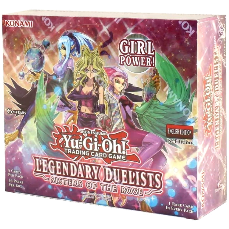 yugioh legendary duelist booster box Yu-Gi-Oh! Legendary Duelists TCG: Sisters of The Rose Booster Display Box