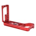 thumbnail image 1 of Telescopic Adjustment Aluminum L Bracket forILCE-7RM4 A7RIV A7R4 Mirrorless Camera, Quick Release Plate, Multiple Screw Holes, Removable Handle, Compatible with AS Interface, 1 of 8