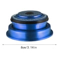thumbnail image 4 of Eigraketly VIARON Universal Mountain Bike Top Sealed Bearing Headset Reemplazo Bicicleta Aleación de aluminio Rodamientos Alta dureza Ciclismo Azul 44x55mm, 4 of 6