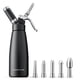 thumbnail image 1 of Dispensador de crema batida Kaiser Chef, 500 ml, aluminio negro, 1 of 6