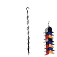 thumbnail image 1 of Organizer for Baseball Caps - Holder Closet Clips, Good Hangers Rod, Display Wall Mount, Easy Storage Racks and Hats, Black, 1 of 5