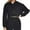 Black, variant on Vedolay Womens Plus Activewear Fashion 2023 2023 Cute Fall Striped Comfy Knit Pullover Sweaters Zip up Jacket Black,M