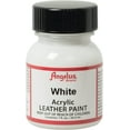 thumbnail image 1 of Angelus Acrylic Leather Paint, White, 1 oz., 1 of 3