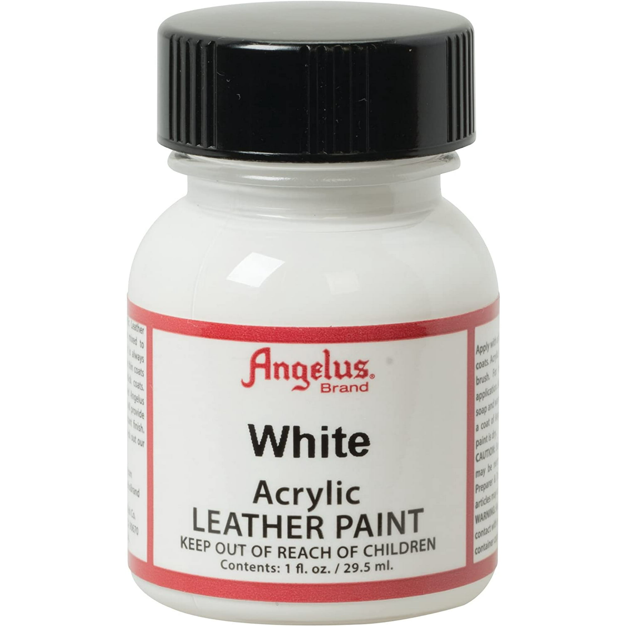 Angelus Acrylic Leather Paint, White,