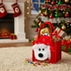 thumbnail image 4 of Bolsa de regalo navideña de poliéster B Ag, embalaje de manzanas de Nochebuena, caja de regalo, alces navideños, muñeco de nieve, árbol, Happy Five, decoraciones de Halloween opcionales, decoración de, 4 of 6