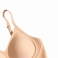 thumbnail image 4 of Ohufall Seamless Womens Bra Soft Support Solid Color Bras Comfort Breathable Daily Underwear,34B-40B, 4 of 5