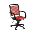 thumbnail image 1 of Eurostyle Chaise de Bureau Plate à Dossier Haut en Rouge, 1 of 4