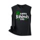 thumbnail image 5 of Día de San Patricio Moda Mujer Casual Sin mangas Impreso Sudaderas Camiseta Tops Chaleco Pompotops lopia990853, 5 of 5