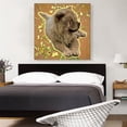 thumbnail image 2 of ARTCANVAS Chow Chow Dog Breed Canvas Art Print - Size: 36" x 36" (1.50" Deep), 2 of 9