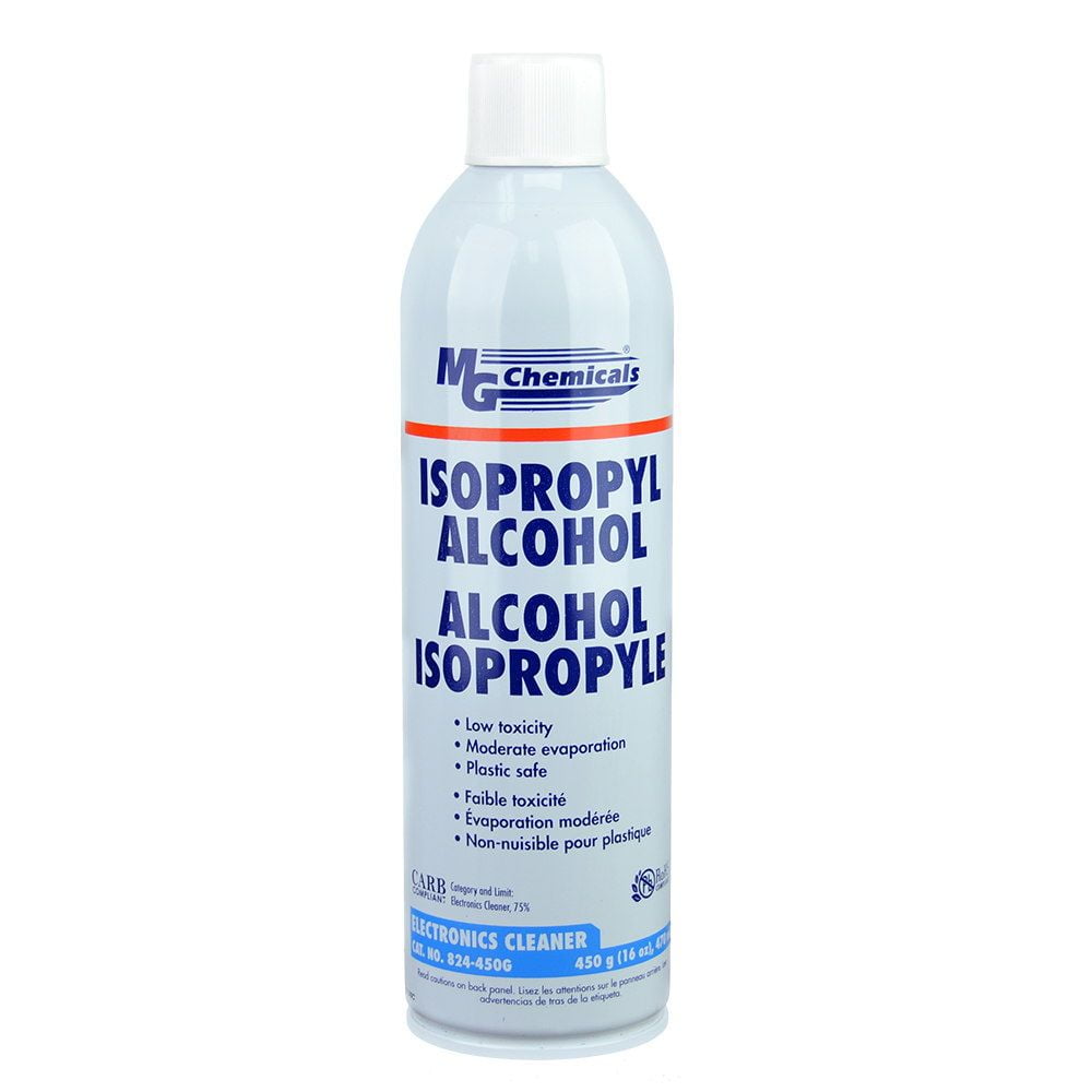 MG Chemicals 824450G 99.9 Isopropyl Alcohol Liquid Cleaner, 16oz