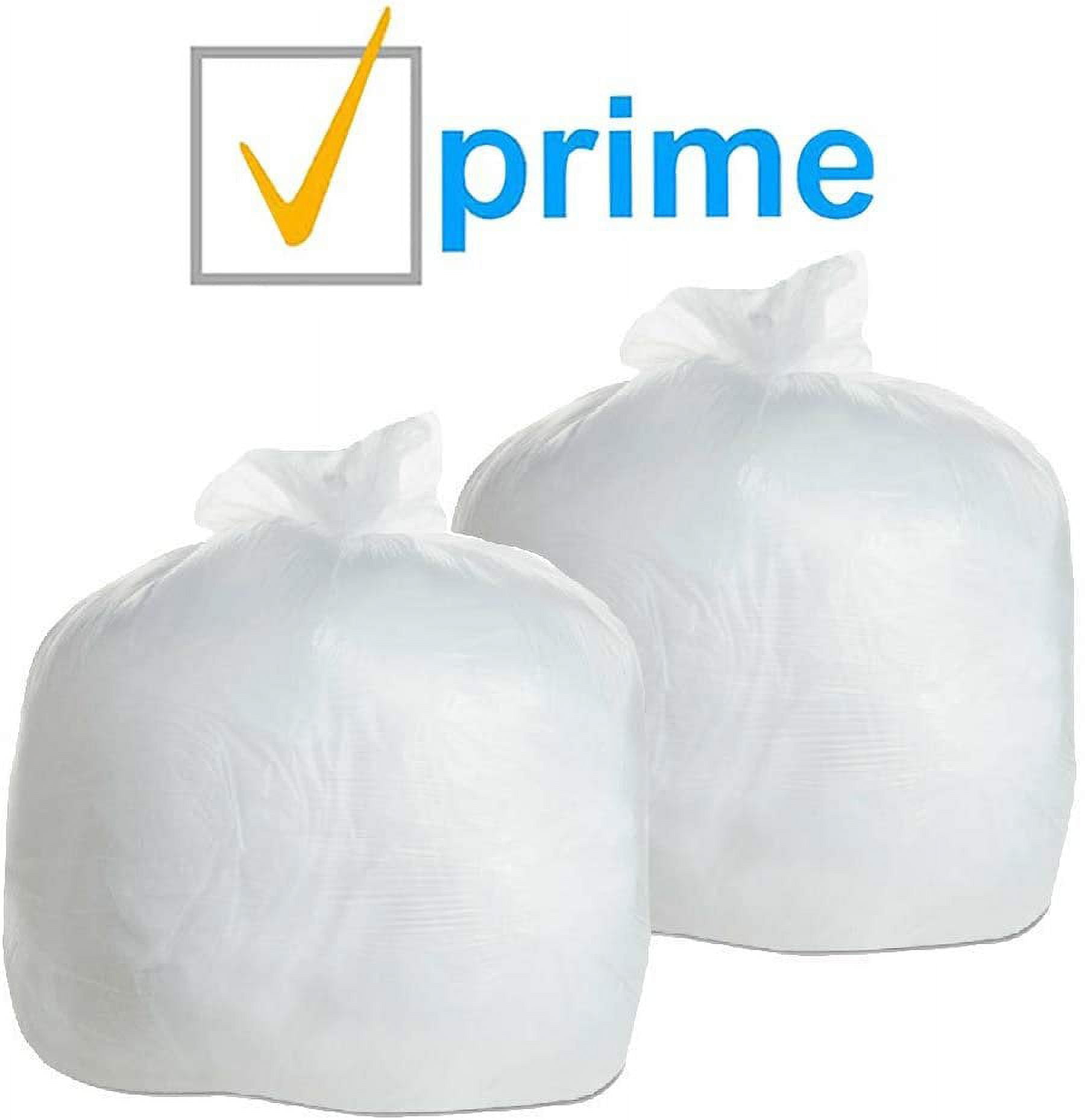 4 Gallons 1 Mil Clear Low Density Trash Bags 13x4x17 - 1,000 Bags/Case