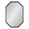 thumbnail image 1 of Kate and Laurel Calter Large Elongated Octagon Frame Wall Mirror, 25.5 x 37.5, Black, 1 of 6