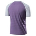 thumbnail image 4 of Men's Athletic Performance Short Sleeve T-Shirt Breathable Comfort Fit for Outdoor Sports and Casual Wear Men's Oversized Tshirts Workout T-Shirt, 4 of 6