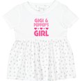 thumbnail image 3 of Inktastic Gigi and Poppop Girl Cute Valentine Girls Baby Dress, 3 of 5