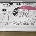 thumbnail image 6 of Ambesonne Magic Place Mats Set of 4, Birds Rabbits Tree Rainy, Standard Size, White Pink, 6 of 6