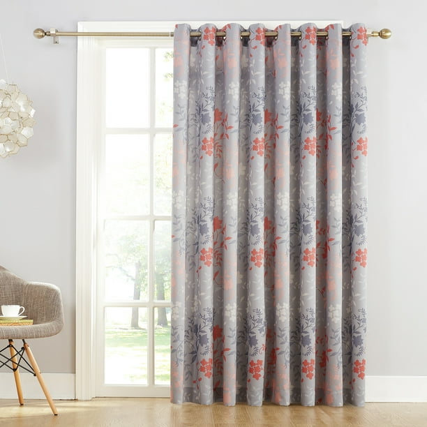 Sun Zero Ashbury Room Darkening Patio Curtain Com Sun Zero Ashbury Room Darkening Patio, Darkening Curtains For Sliding Glass Door
