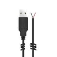 thumbnail image 3 of lanema USB Open End Cable Power Supply Cable for Driving Recorder 22AWG USB Male, 3 of 14