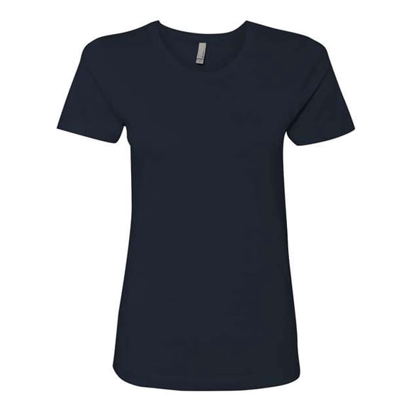 Camiseta estilo camiseta Boyfriend de The Next Level para mujer. (Azul marino medianoche) (2X-Large) Siguiente nivel 3900