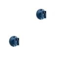 thumbnail image 3 of Riwesomey Soporte de plástico para toma de corriente portátil de 360 ​​grados sin clavos soporte para mando a distancia colgador organizador de Azul 2piezas Riwesomey CBP493871, 3 of 5