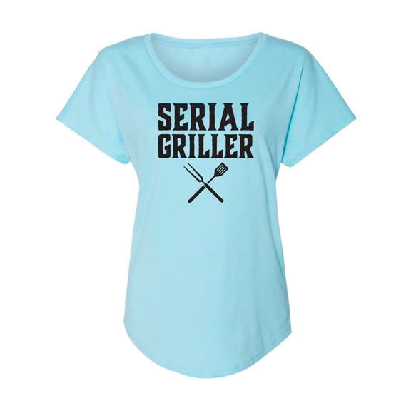 Serial Griller Womens Dolman Tee