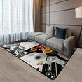 thumbnail image 3 of Game Rug Teen Boys Carpet with Game Controller Decoration, 3D Gaming Rugs for Boys Bedroom Living Room Playroom, Non-Slip Gamer Carpet Children Gaming Area Rugs (Multi-color, 79" x 59"), 3 of 8