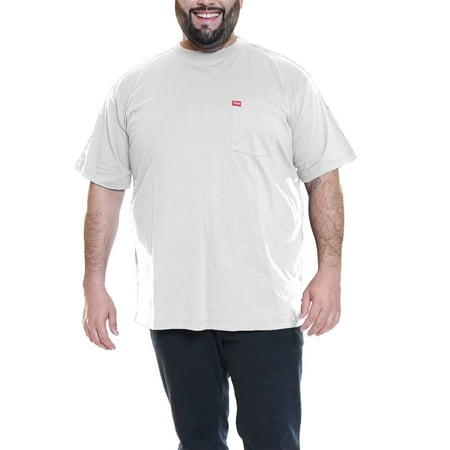 Wrangler Men’s Big and Tall Cotton Pocket T-Shirt, Sizes 1XL-6XL