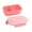 Pink, variant on 2-Compartment Bento Box Meal Prep Container Microwave Safe Lunch Box with Dividers Leakproof Food Storage Container Dishwasher Safe Portion Control Box