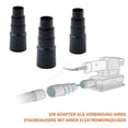 thumbnail image 1 of Vacuum Cleaner Power Tool Adaptor, 6 PCS Vacuum Reducer Hose for Dust Extraction Vacuum Cleaner, 1 of 6