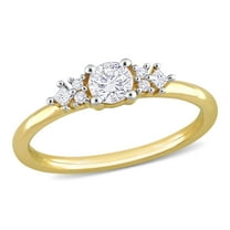 Everly Women's Diamond 14K Yellow Gold Engagement Ring