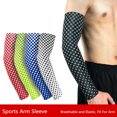 thumbnail image 2 of Manchon de Compression pour Bras Protection Solaire UV pour Hommes Femmes Vert Taille m, 2 of 6