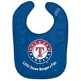 thumbnail image 1 of Texas Rangers Baby Bib - All Pro Little Fan, 1 of 1
