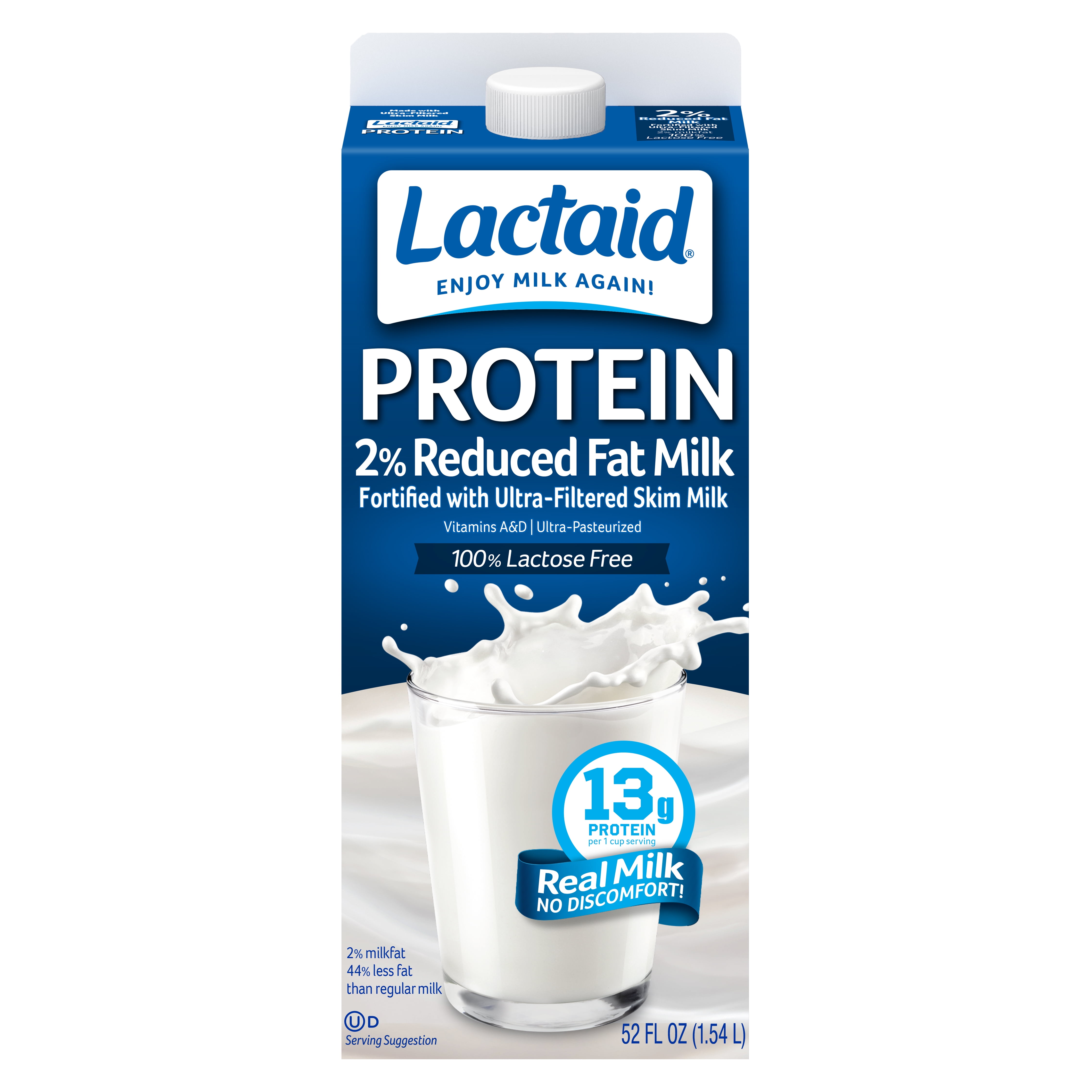 Lactaid Protein 2 Reduced Fat Milk