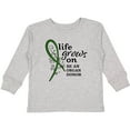thumbnail image 3 of Inktastic Life Grows On- be an Organ Donor Boys or Girls Long Sleeve Toddler T-Shirt, 3 of 5