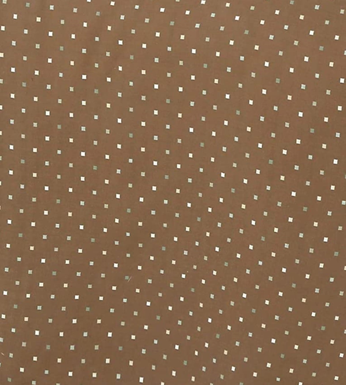 Cozy Line Home Fashions Pattered Polka Dot Brown Bed Skirt, Dust Ruffle with Split Corners, 16" Drop (King, Queen, Twin)