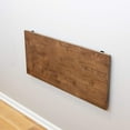 thumbnail image 2 of Foldaway Wall Mounted Table, Butcher Block Wood Murphy Desk Table, Laundry Room, Office, 2 of 6