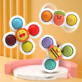thumbnail image 4 of Moe Fun Sucker Turn Music Will Turn The Table Top Fun Bath Rotating ToySinKeeU, 4 of 4
