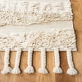 thumbnail image 4 of SAFAVIEH Kenya Annabelle Solid Wool Area Rug, Ivory/Beige, 2' x 3', 4 of 6