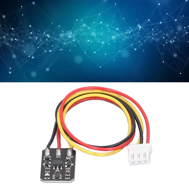 Módulo De Control Táctil Capacitivo, 2.5A Módulo De Interruptor Táctil Capacitivo De Repuesto Respuesta Sensible DC 3V-18V Con Luz LED Para Luz Nocturna