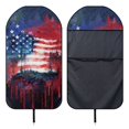 thumbnail image 5 of Garronmavis 1 PC Front Car Seat Towel Cover, Waterproof, Stain Resistant, Breathable Non-Slip, Universal Fit for Cars SUV Trucks Sedan Van, Seat Protection for Gym, Workout, Beach, Hiking, Running, 5 of 8