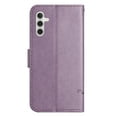 thumbnail image 3 of Allytech Galaxy A54 5G Case 6.4" Phone, PU Leather Lotus Butterfly Embossed Cards Holders Kickstand Shockproof Bumper Protective Flip Wallet Case Cover for Samsung Galaxy A54 5G - Lightpurple, 3 of 6