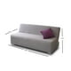 thumbnail image 3 of Sofá Cama Eco Clean Gris Claro M & E MUEBLES Individual 3 Posiciones, 3 of 5