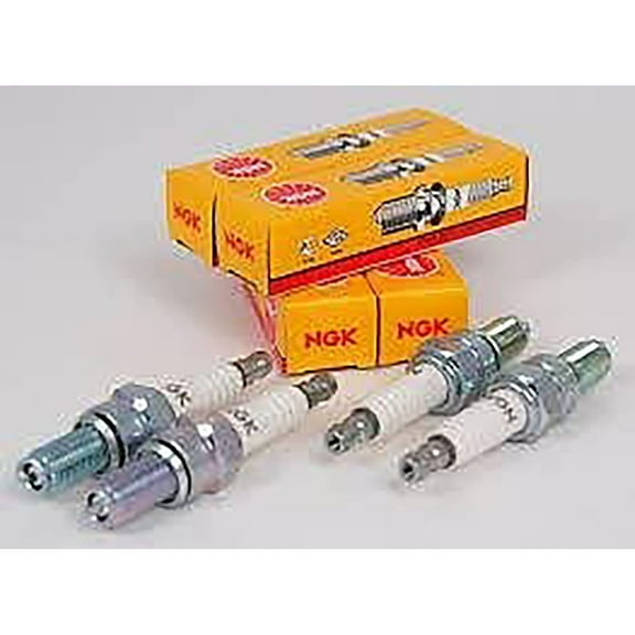 NGK BR8HS-10 Spark Plug Marine Motorcycle Watersport, 4 Pack