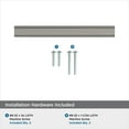 thumbnail image 5 of Amerock Status 3-3/4 inch Center-to-Center Satin Nickel Cabinet Pull, 10 Pack, 5 of 5