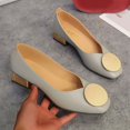 thumbnail image 4 of TOWED22 Chaussures Plates pour Femmes, Ballerines pour Femmes à Bout Rond à Enfiler Chaussures de Marche Chaussures Habillées Pliables Confort Ballerines Souples, Gris, 4 of 5