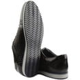 thumbnail image 4 of JUSTINREESS Paddy Men's Lace Up Leather Casual Shoes In Black Size 13, 4 of 6