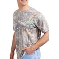 thumbnail image 4 of Realtree Camo Tri-Blend Short Sleeve Shirt – Lightweight & Soft, Outdoor & Hunting Apparel​, 4 of 7