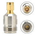 thumbnail image 3 of 2PCS SMA Male to N Type Female Coaxial Adapter Connector Converter for Antenna Radio, 3 of 8